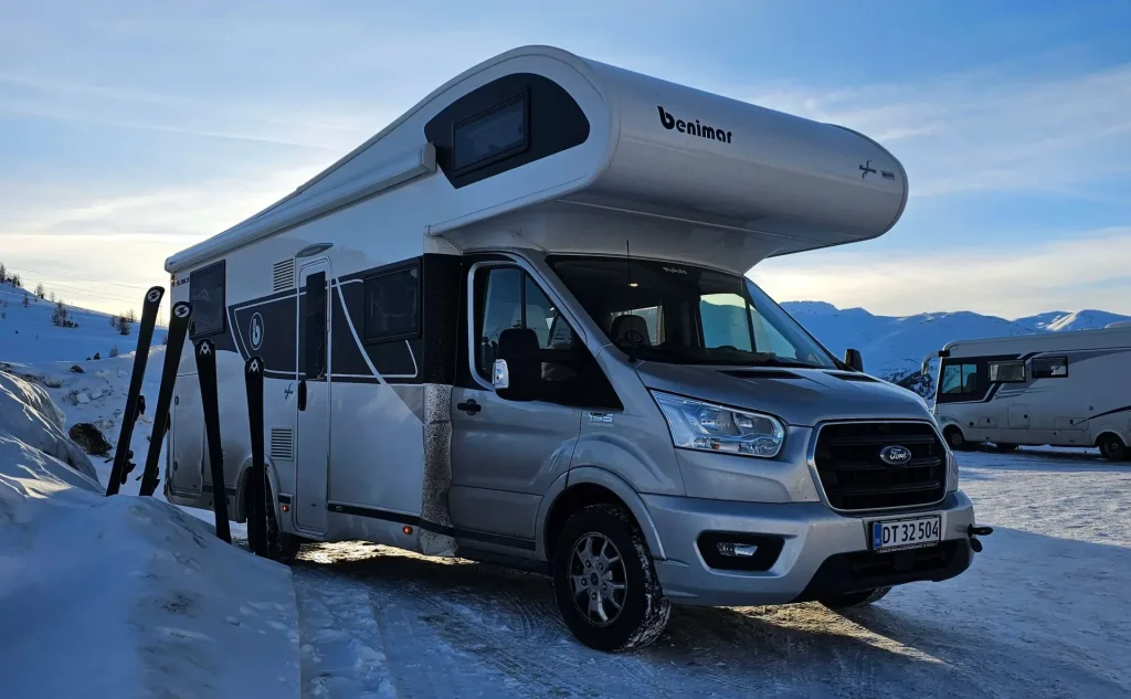 autocamper skiferie